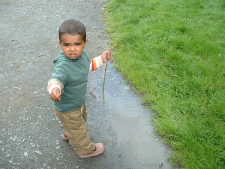 Issa en ballade à la ferme